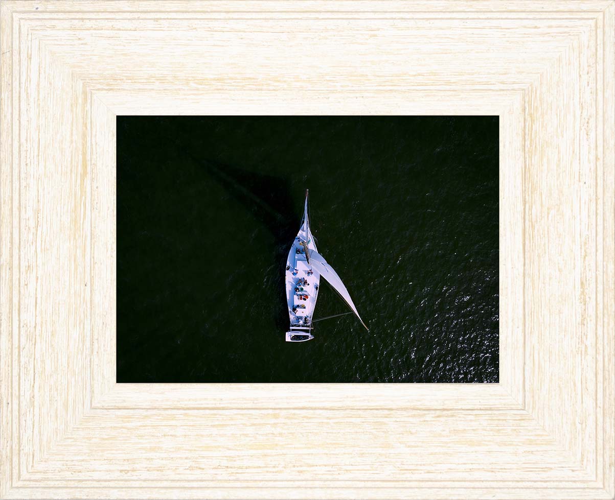 2022 Deal Island Skipjack Races - Top Down Skipjack -- Digital Print