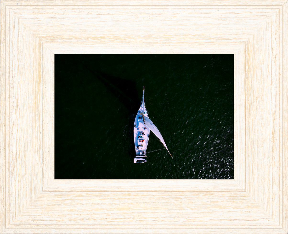 2022 Deal Island Skipjack Races - Top Down Skipjack -- Digital Print