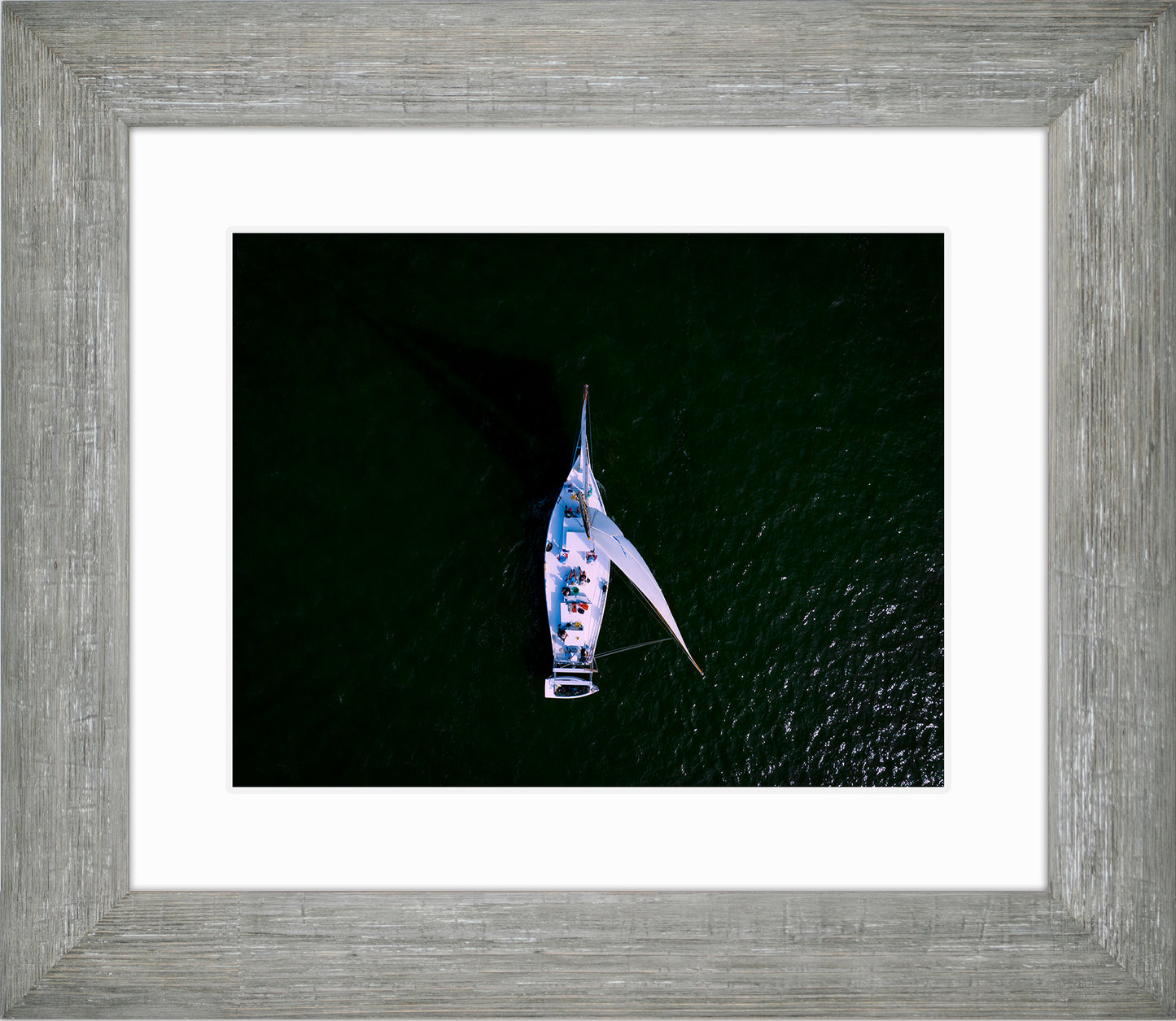 2022 Deal Island Skipjack Races - Top Down Skipjack -- Digital Print