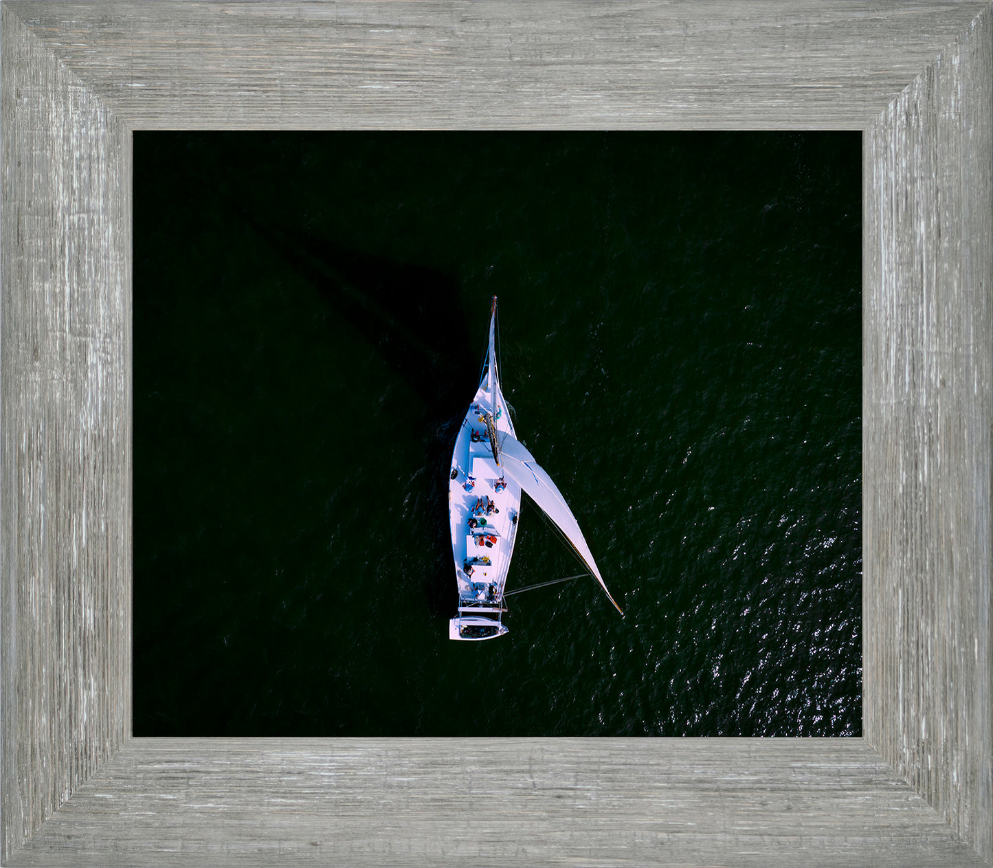 2022 Deal Island Skipjack Races - Top Down Skipjack -- Digital Print