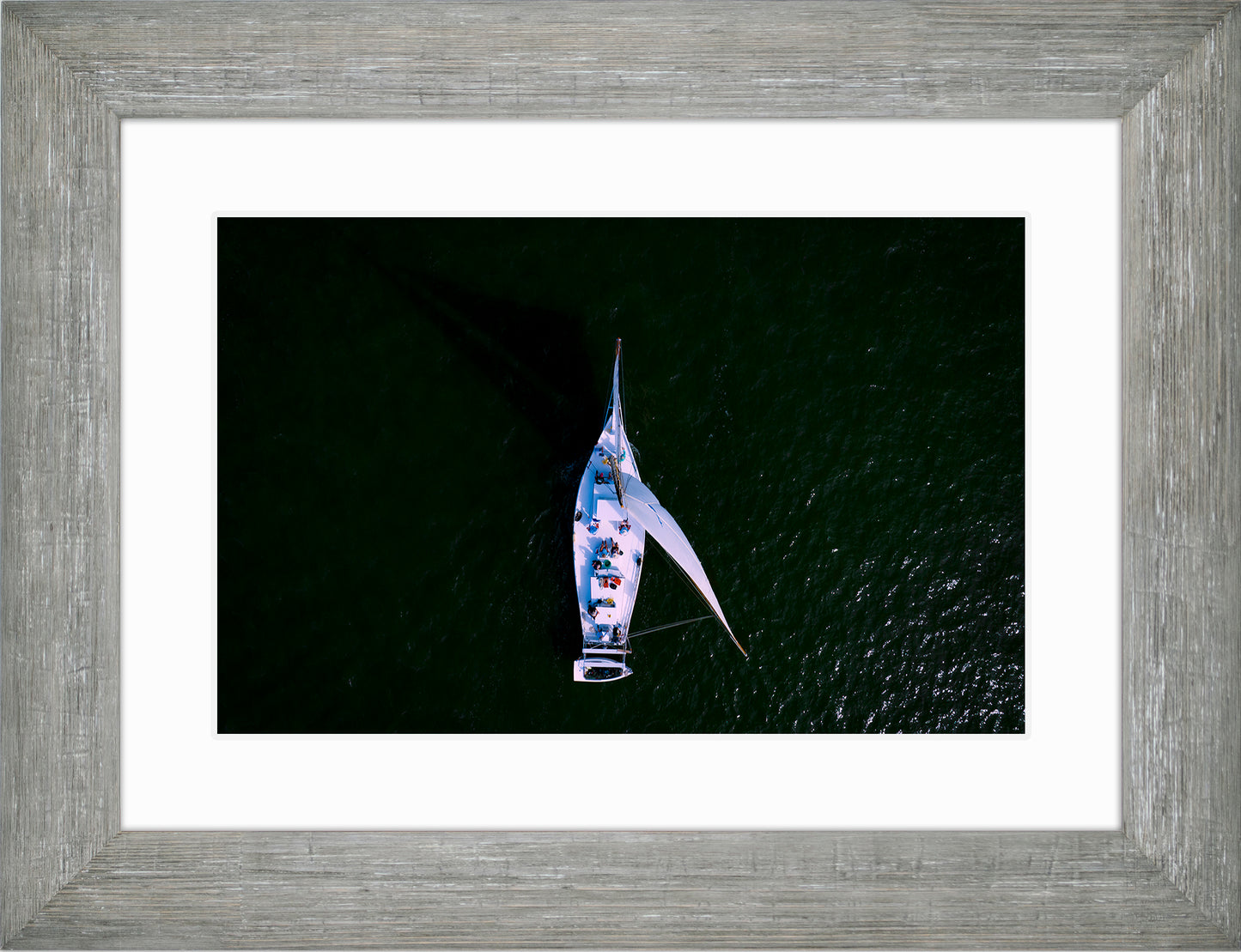 2022 Deal Island Skipjack Races - Top Down Skipjack -- Digital Print