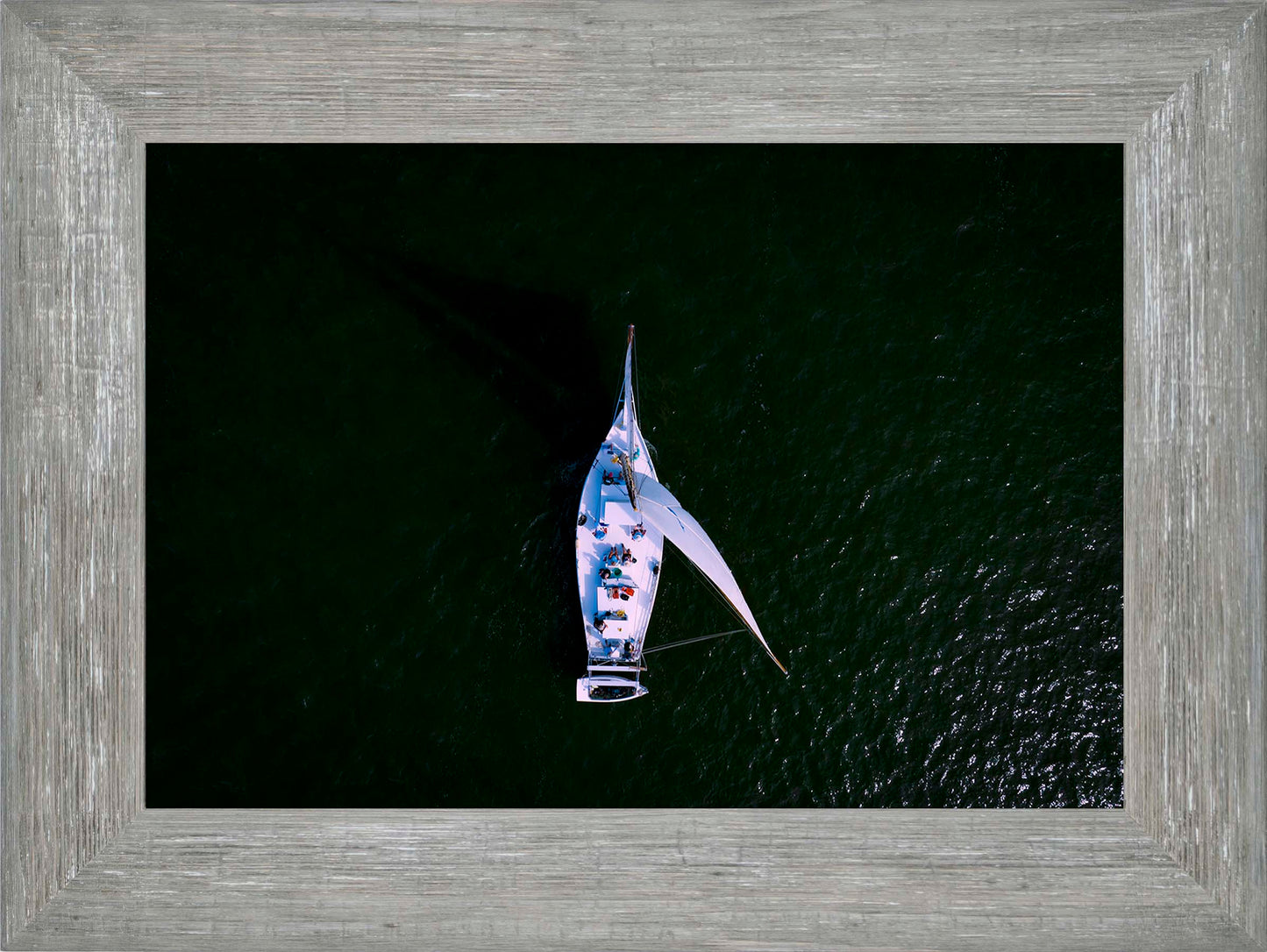 2022 Deal Island Skipjack Races - Top Down Skipjack -- Digital Print