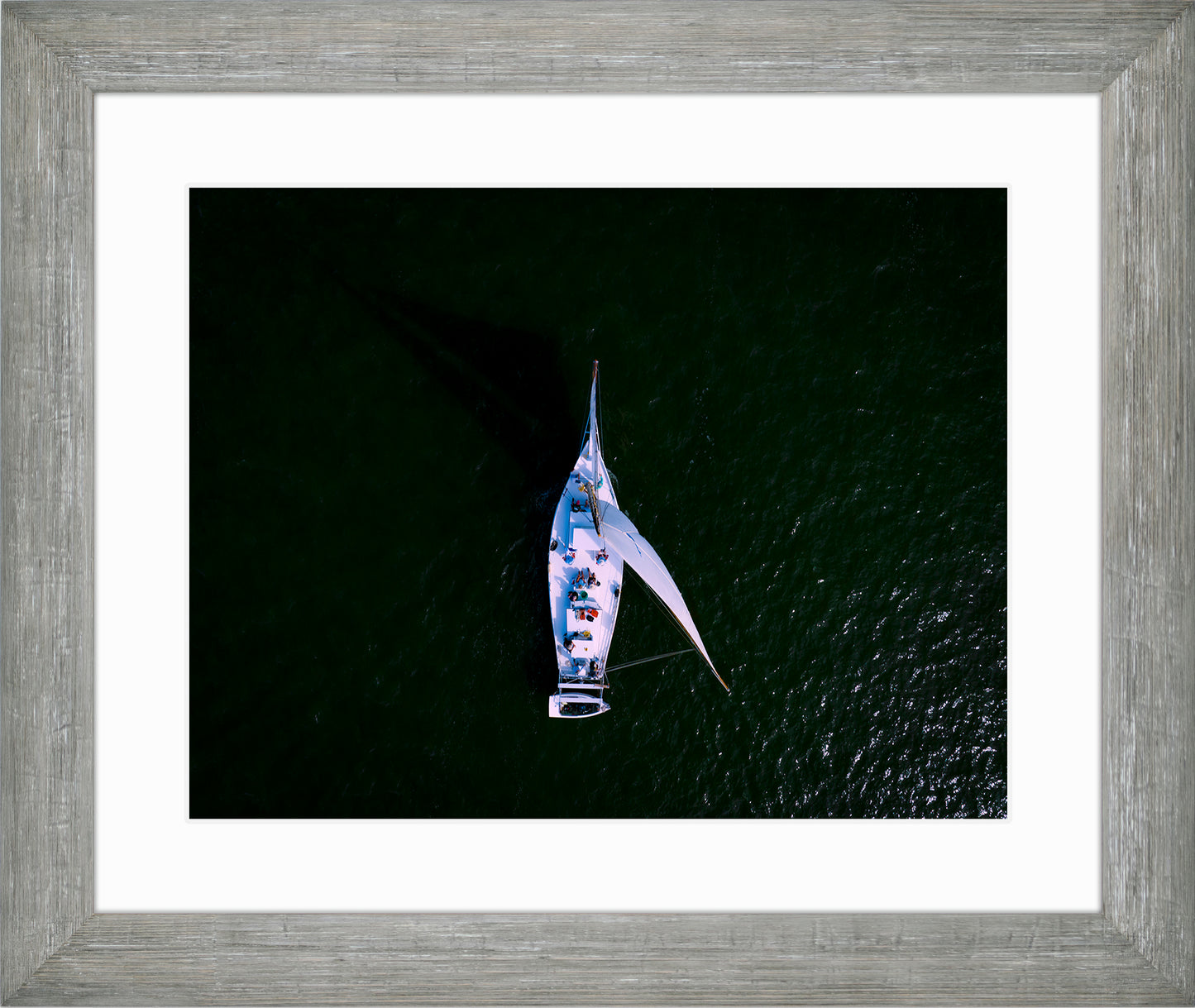 2022 Deal Island Skipjack Races - Top Down Skipjack -- Digital Print