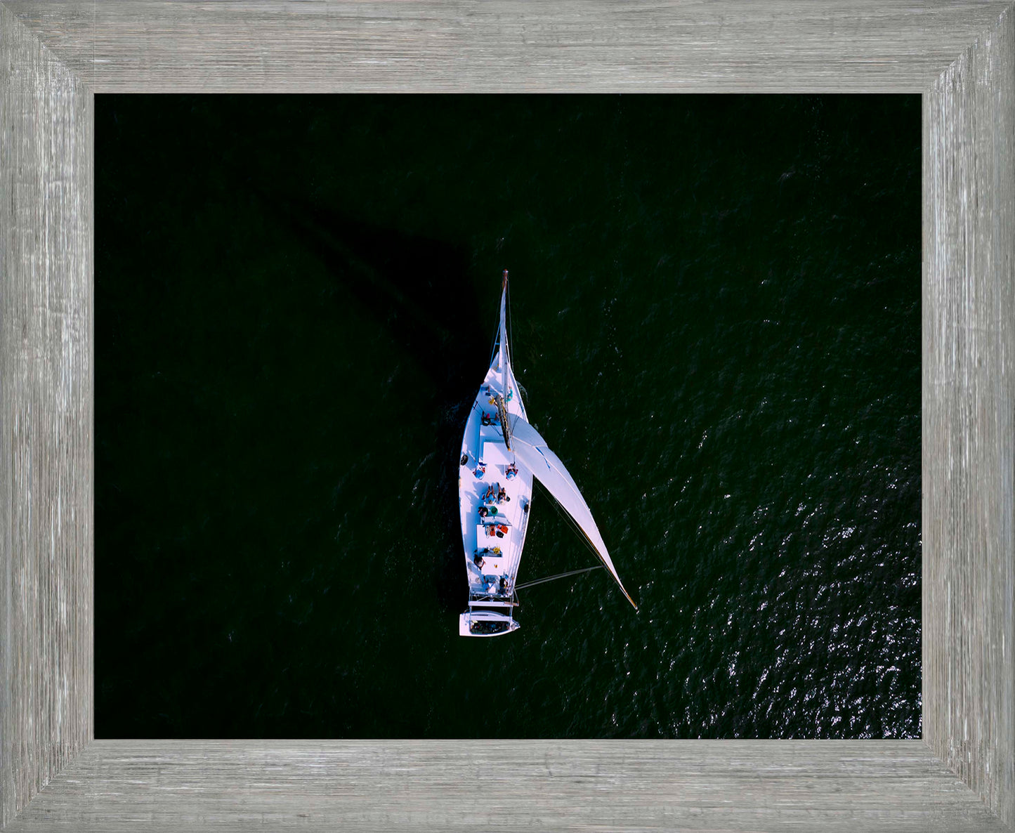 2022 Deal Island Skipjack Races - Top Down Skipjack -- Digital Print