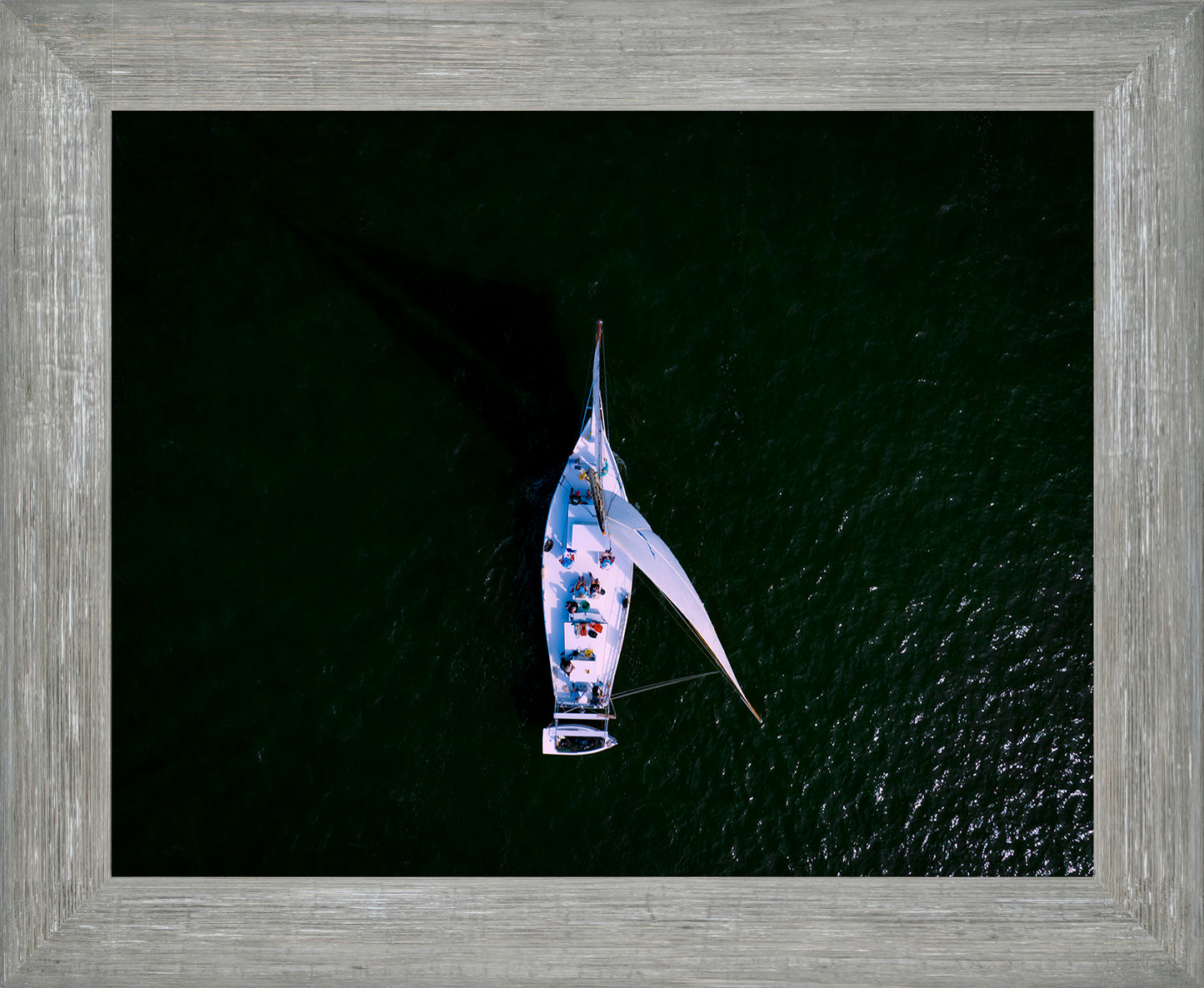 2022 Deal Island Skipjack Races - Top Down Skipjack -- Digital Print