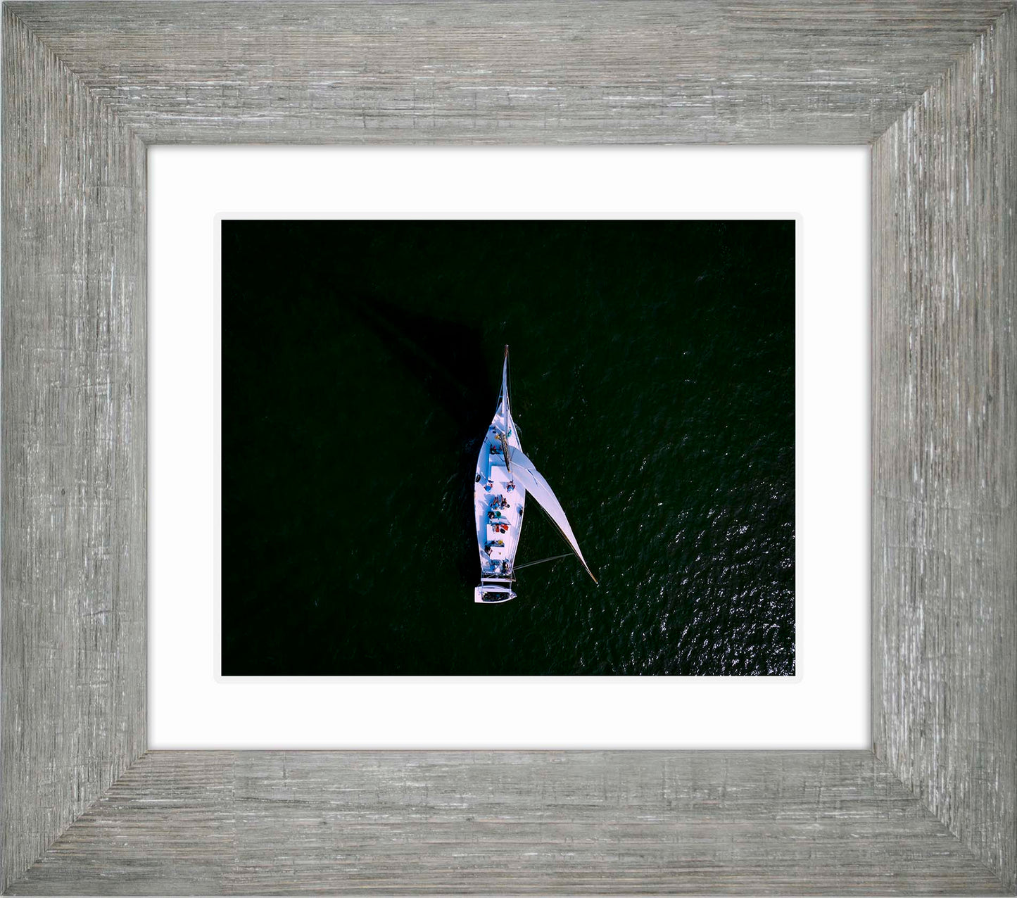 2022 Deal Island Skipjack Races - Top Down Skipjack -- Digital Print