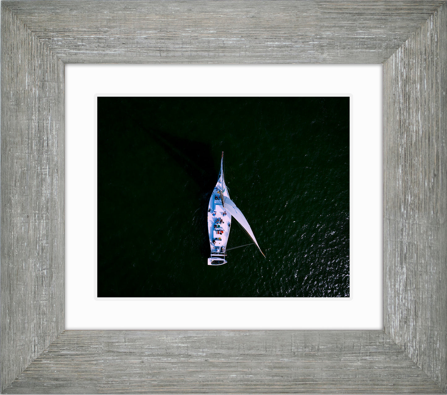 2022 Deal Island Skipjack Races - Top Down Skipjack -- Digital Print