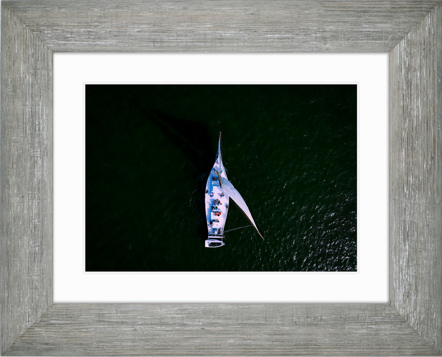2022 Deal Island Skipjack Races - Top Down Skipjack -- Digital Print