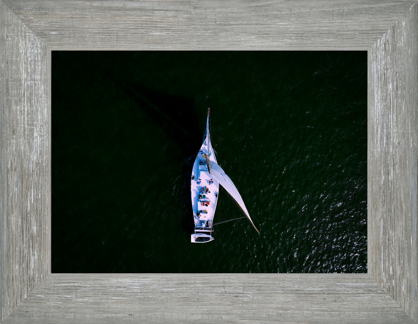 2022 Deal Island Skipjack Races - Top Down Skipjack -- Digital Print