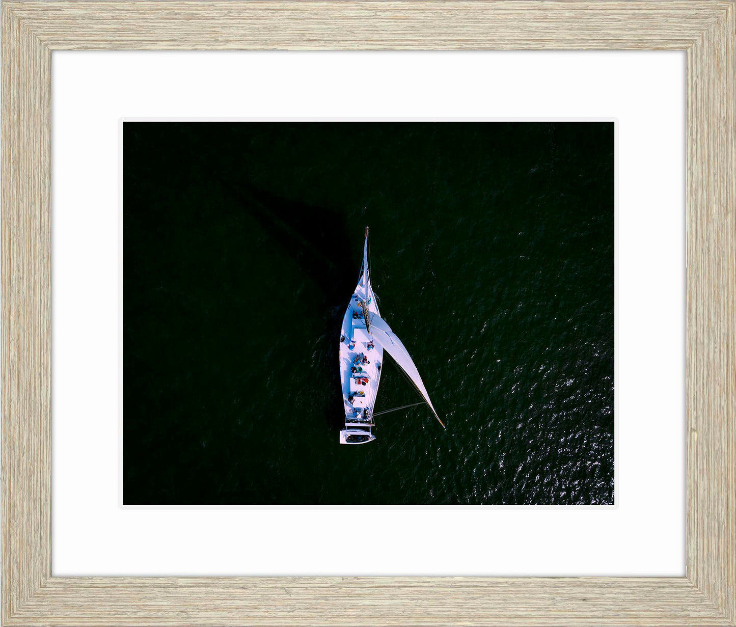 2022 Deal Island Skipjack Races - Top Down Skipjack -- Digital Print