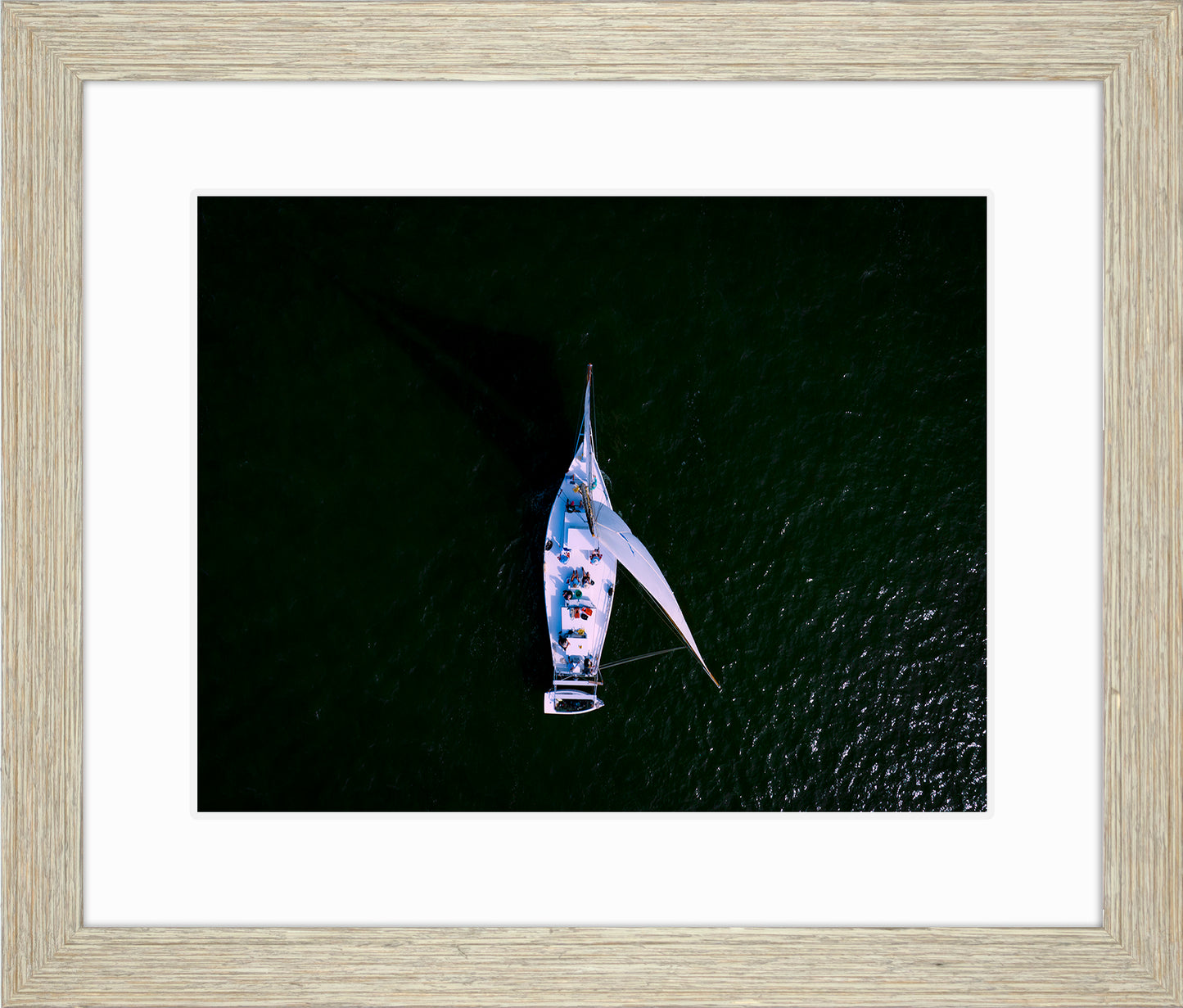 2022 Deal Island Skipjack Races - Top Down Skipjack -- Digital Print