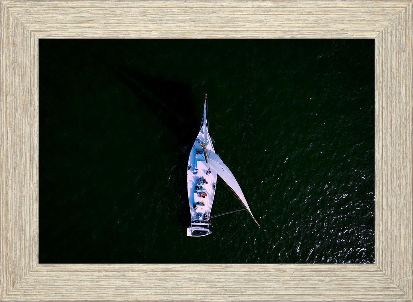 2022 Deal Island Skipjack Races - Top Down Skipjack -- Digital Print