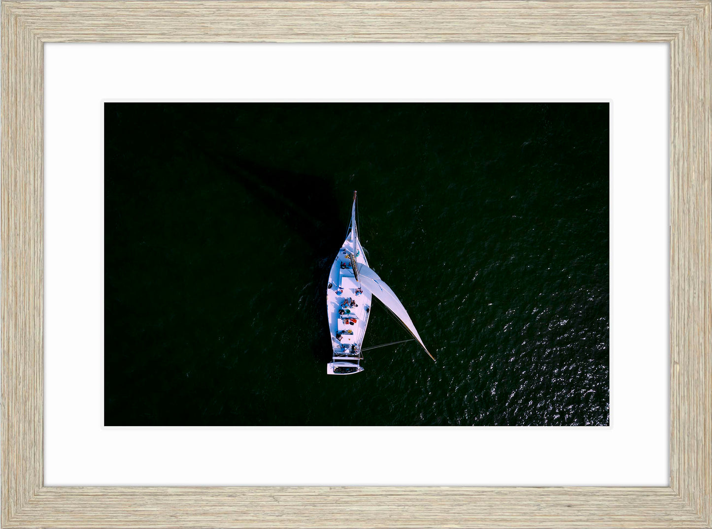 2022 Deal Island Skipjack Races - Top Down Skipjack -- Digital Print