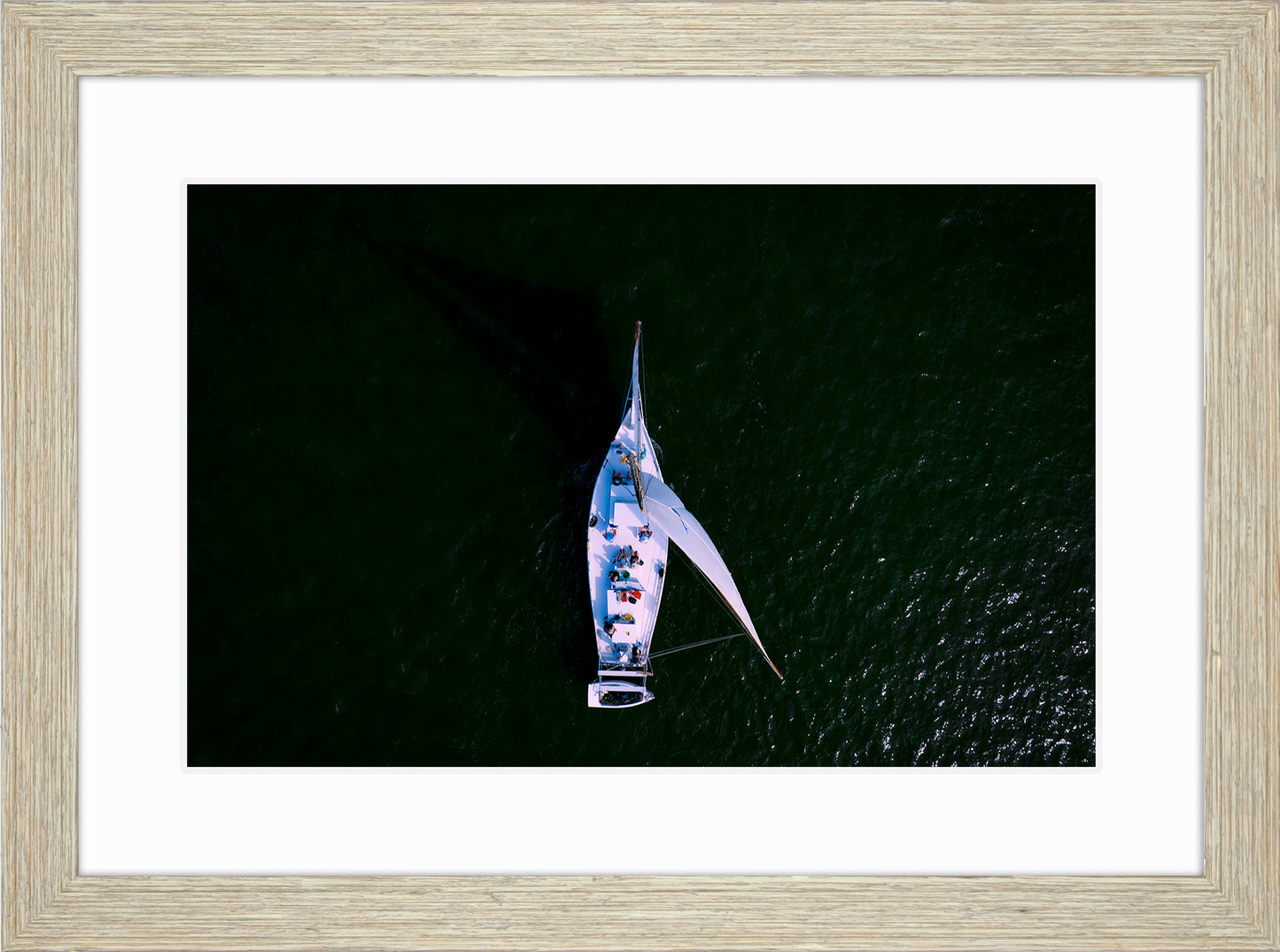 2022 Deal Island Skipjack Races - Top Down Skipjack -- Digital Print