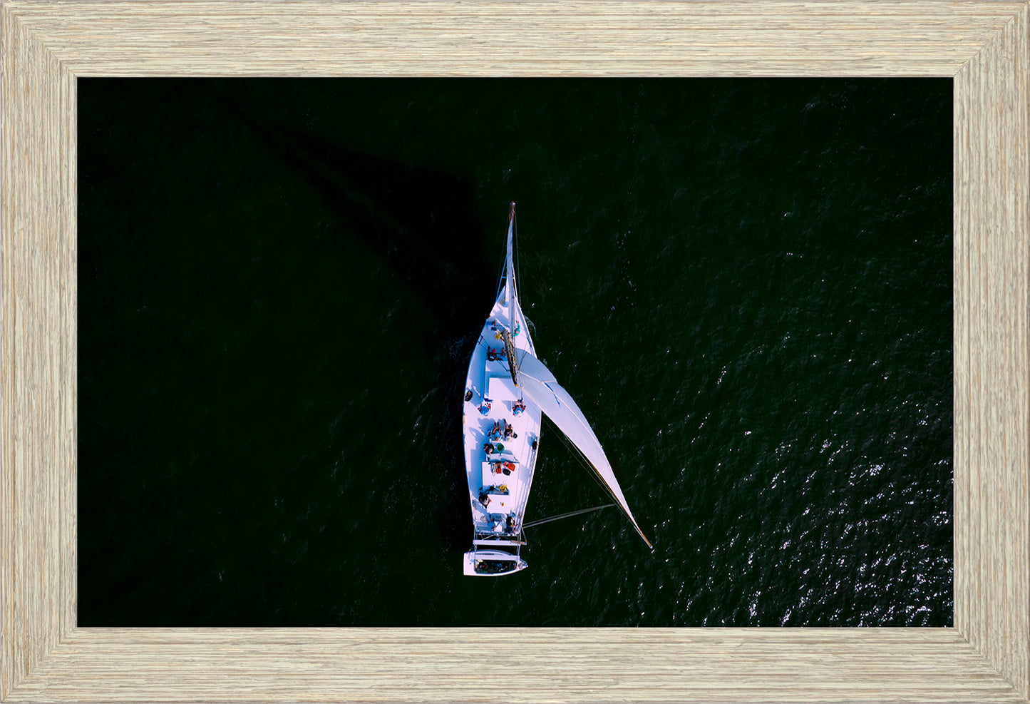 2022 Deal Island Skipjack Races - Top Down Skipjack -- Digital Print