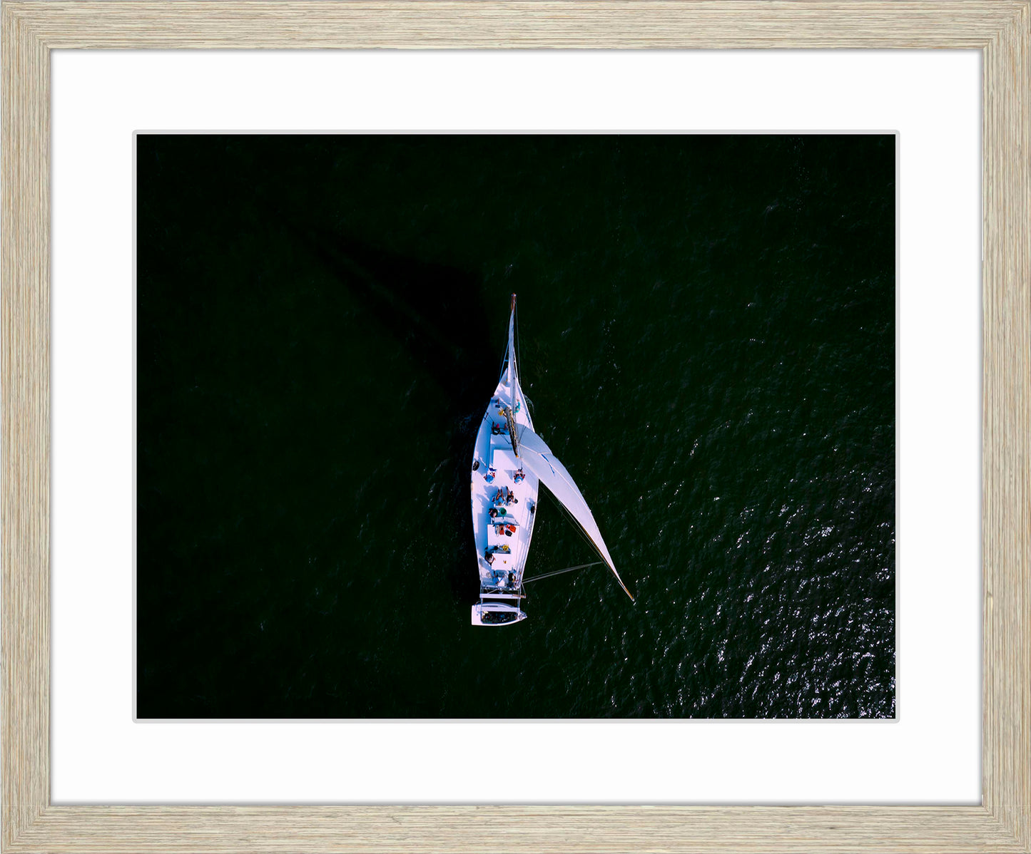 2022 Deal Island Skipjack Races - Top Down Skipjack -- Digital Print