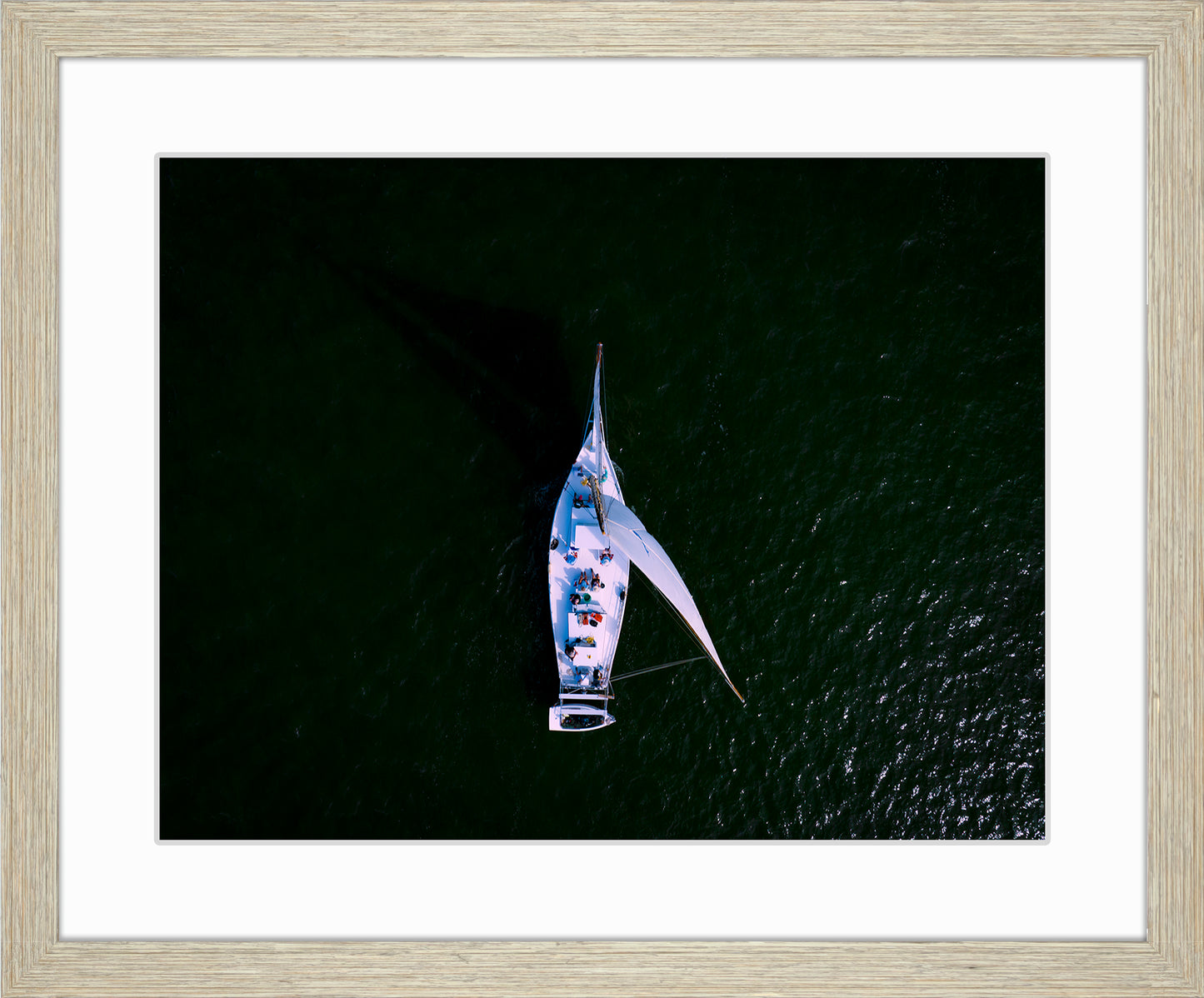 2022 Deal Island Skipjack Races - Top Down Skipjack -- Digital Print