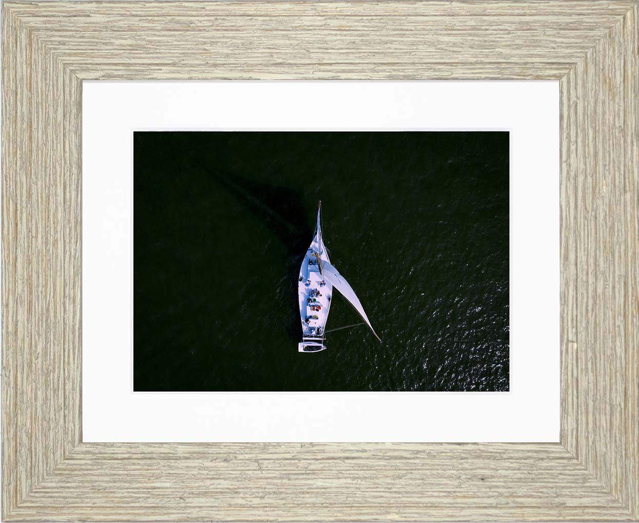2022 Deal Island Skipjack Races - Top Down Skipjack -- Digital Print