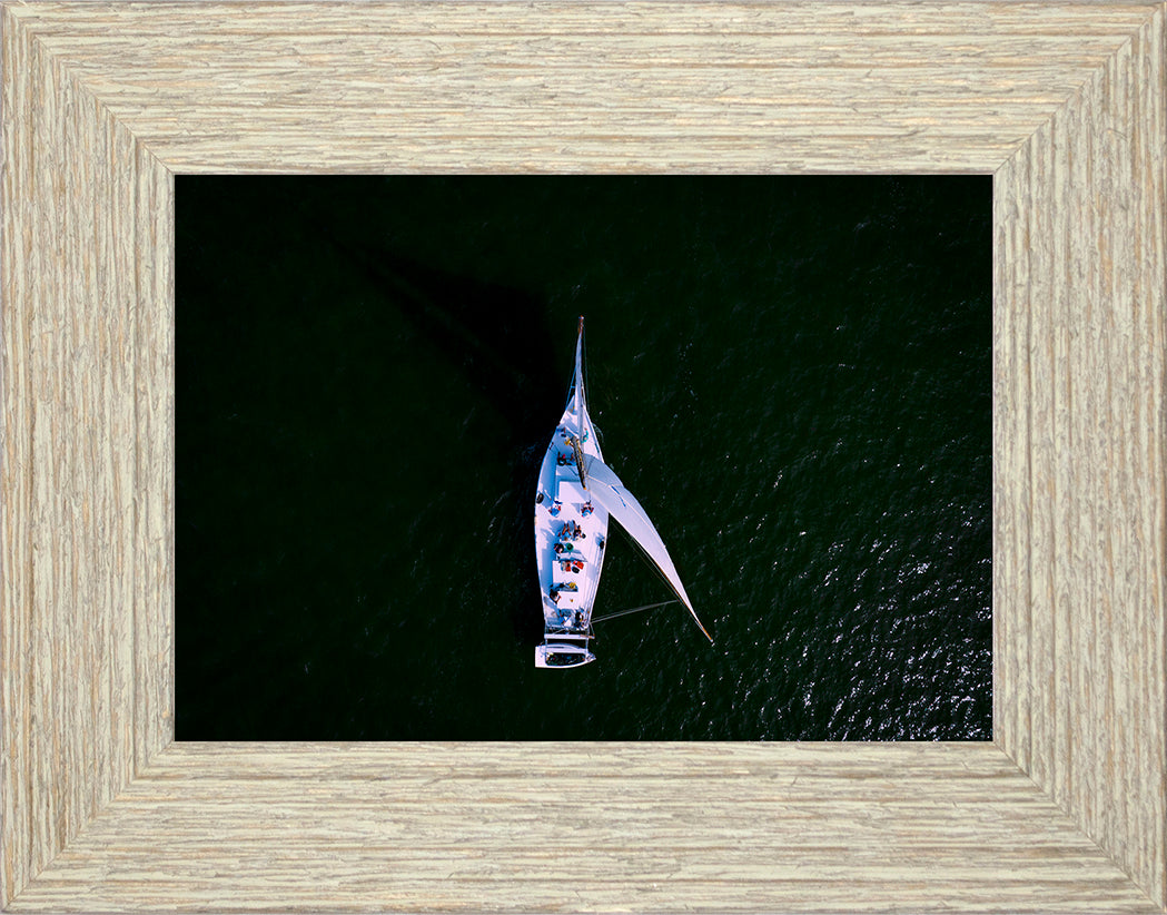 2022 Deal Island Skipjack Races - Top Down Skipjack -- Digital Print