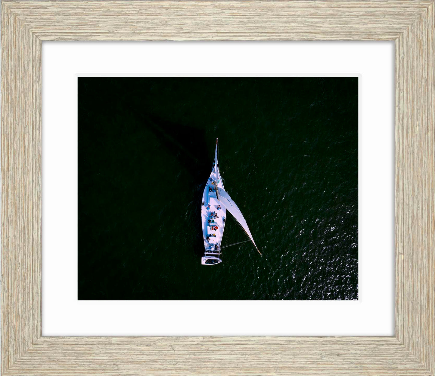 2022 Deal Island Skipjack Races - Top Down Skipjack -- Digital Print