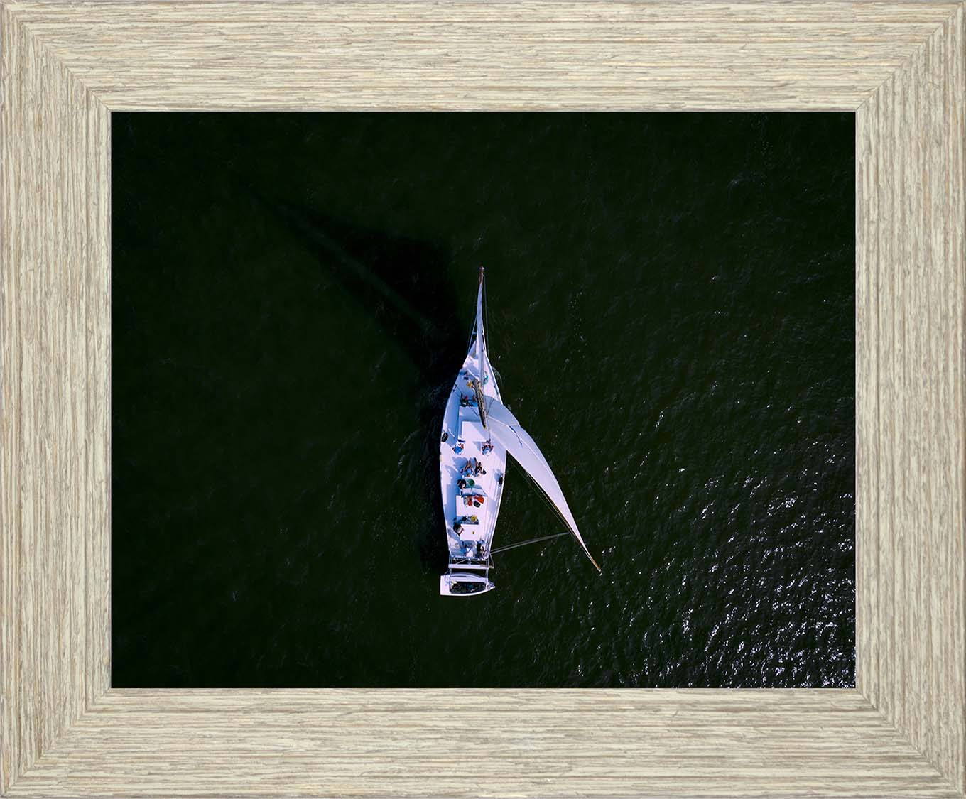 2022 Deal Island Skipjack Races - Top Down Skipjack -- Digital Print