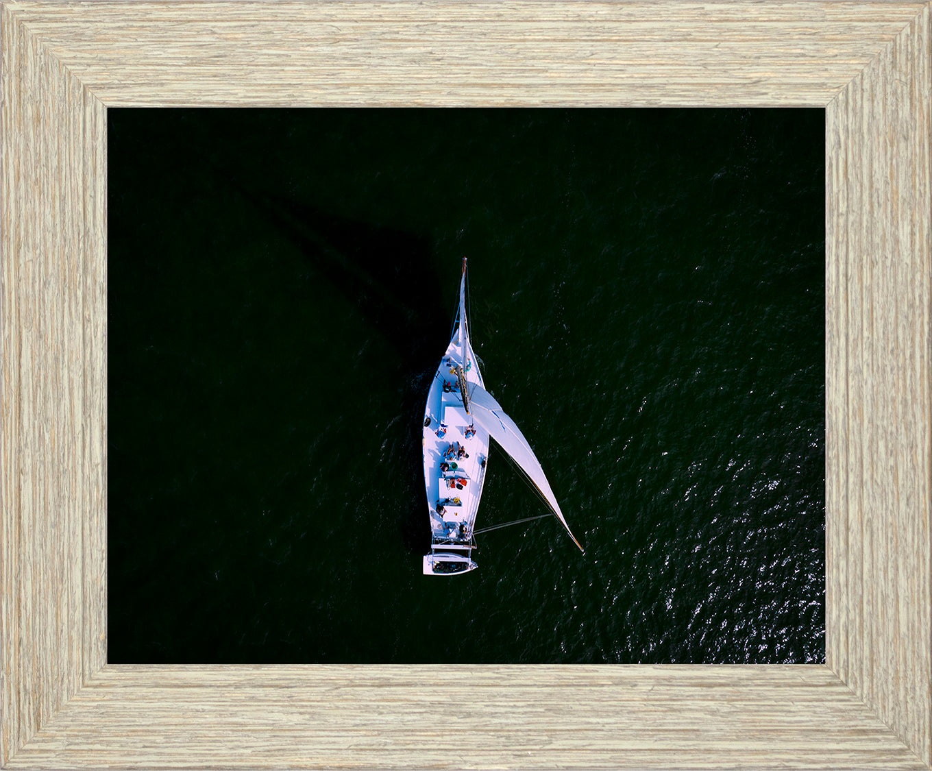 2022 Deal Island Skipjack Races - Top Down Skipjack -- Digital Print