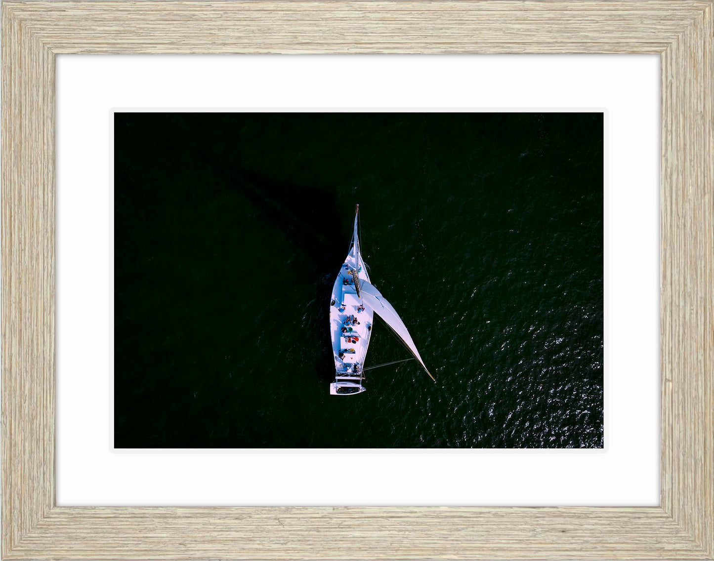 2022 Deal Island Skipjack Races - Top Down Skipjack -- Digital Print