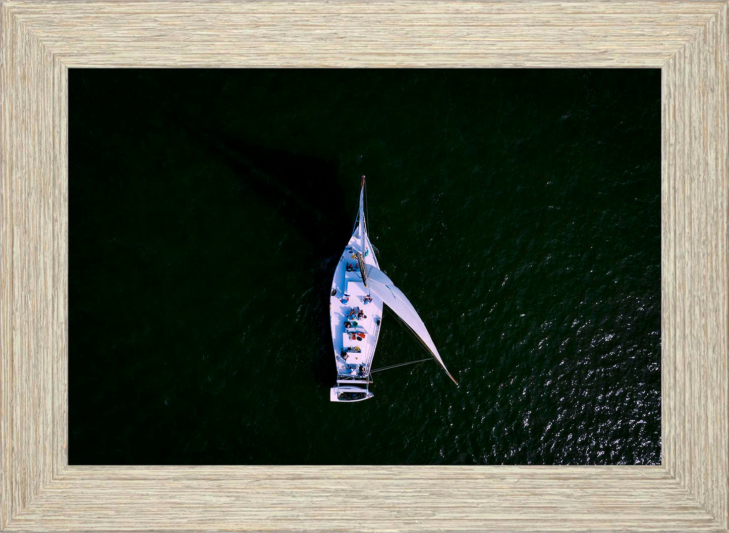 2022 Deal Island Skipjack Races - Top Down Skipjack -- Digital Print