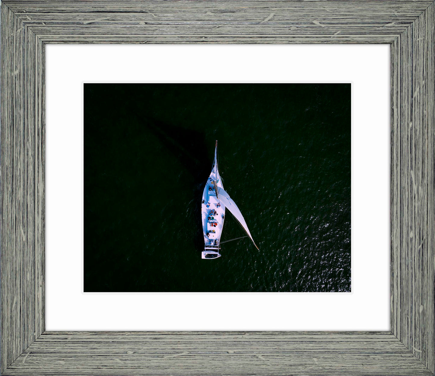 2022 Deal Island Skipjack Races - Top Down Skipjack -- Digital Print