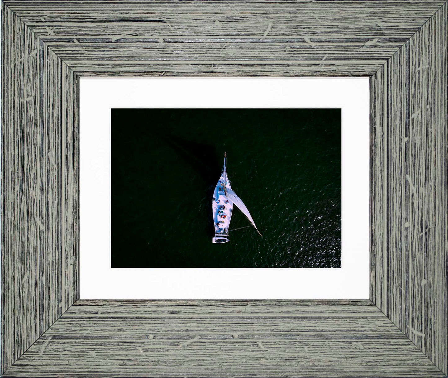 2022 Deal Island Skipjack Races - Top Down Skipjack -- Digital Print