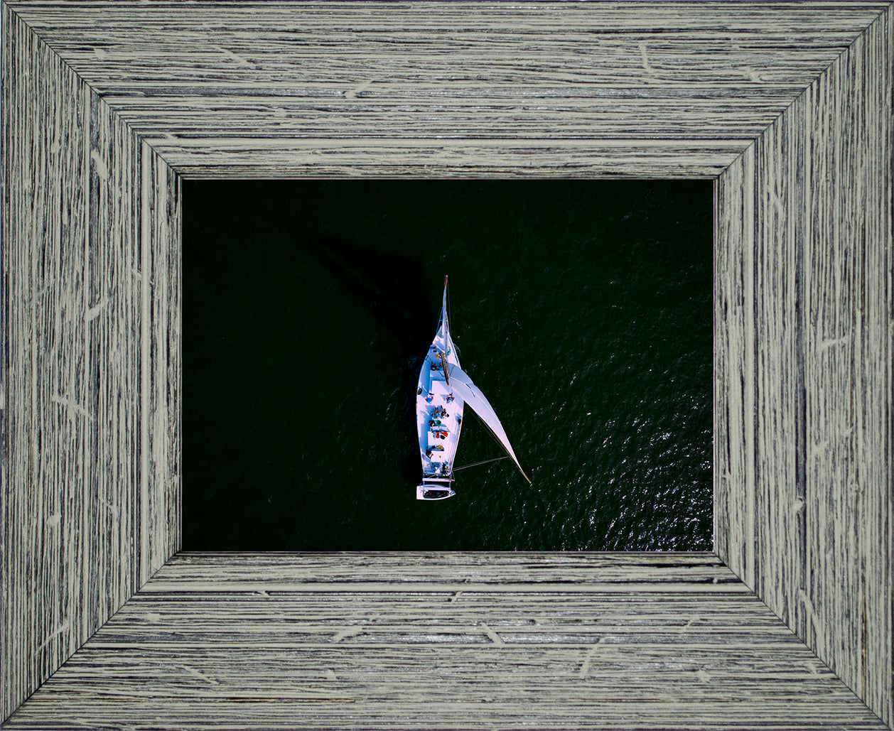 2022 Deal Island Skipjack Races - Top Down Skipjack -- Digital Print