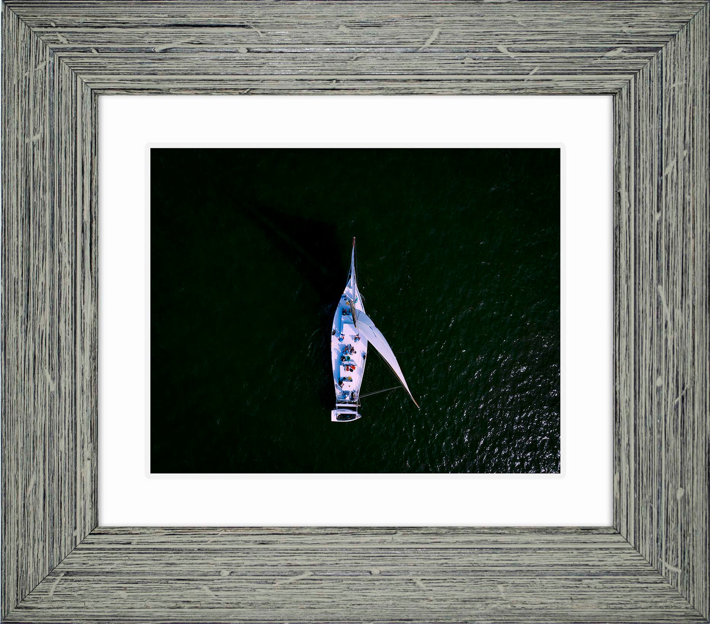 2022 Deal Island Skipjack Races - Top Down Skipjack -- Digital Print