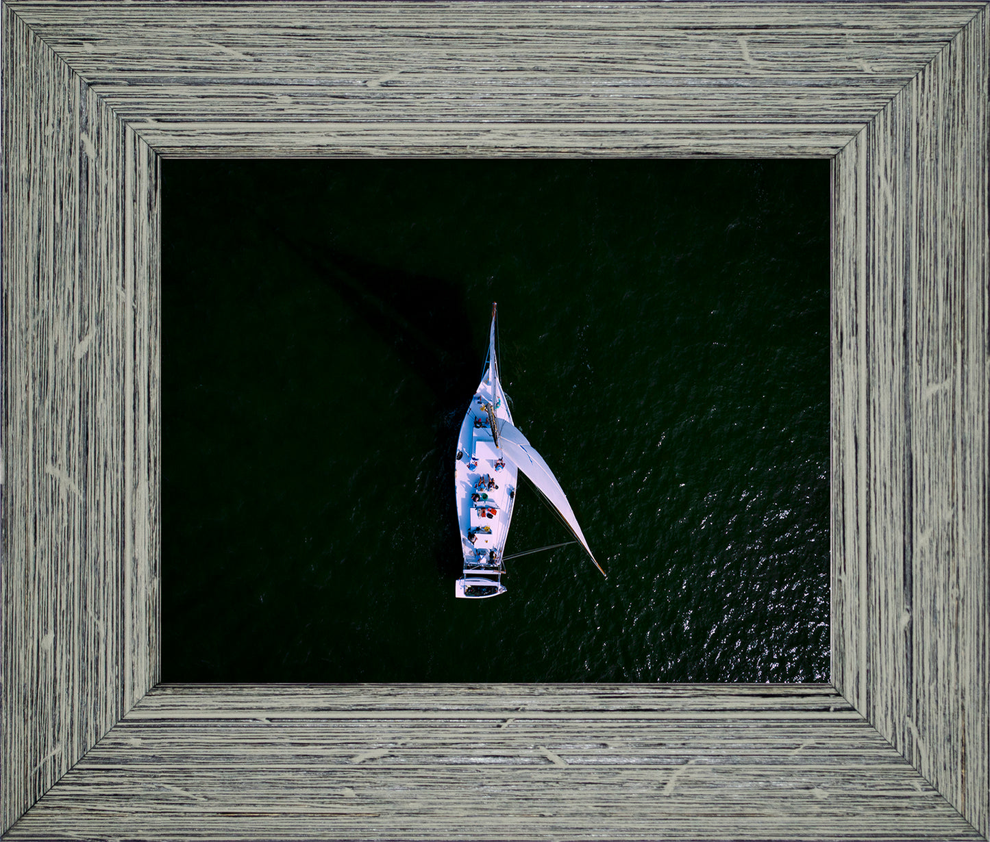 2022 Deal Island Skipjack Races - Top Down Skipjack -- Digital Print