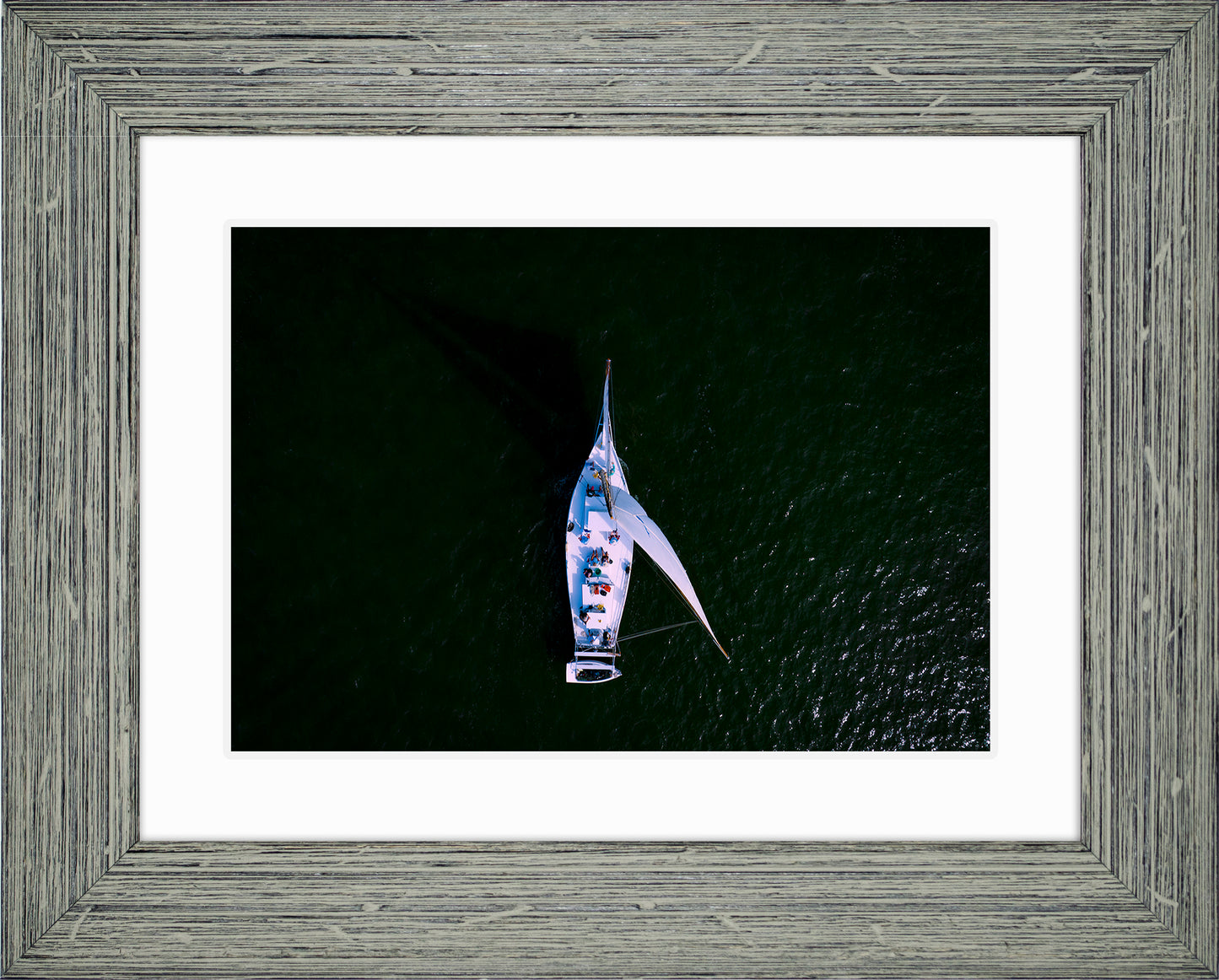 2022 Deal Island Skipjack Races - Top Down Skipjack -- Digital Print