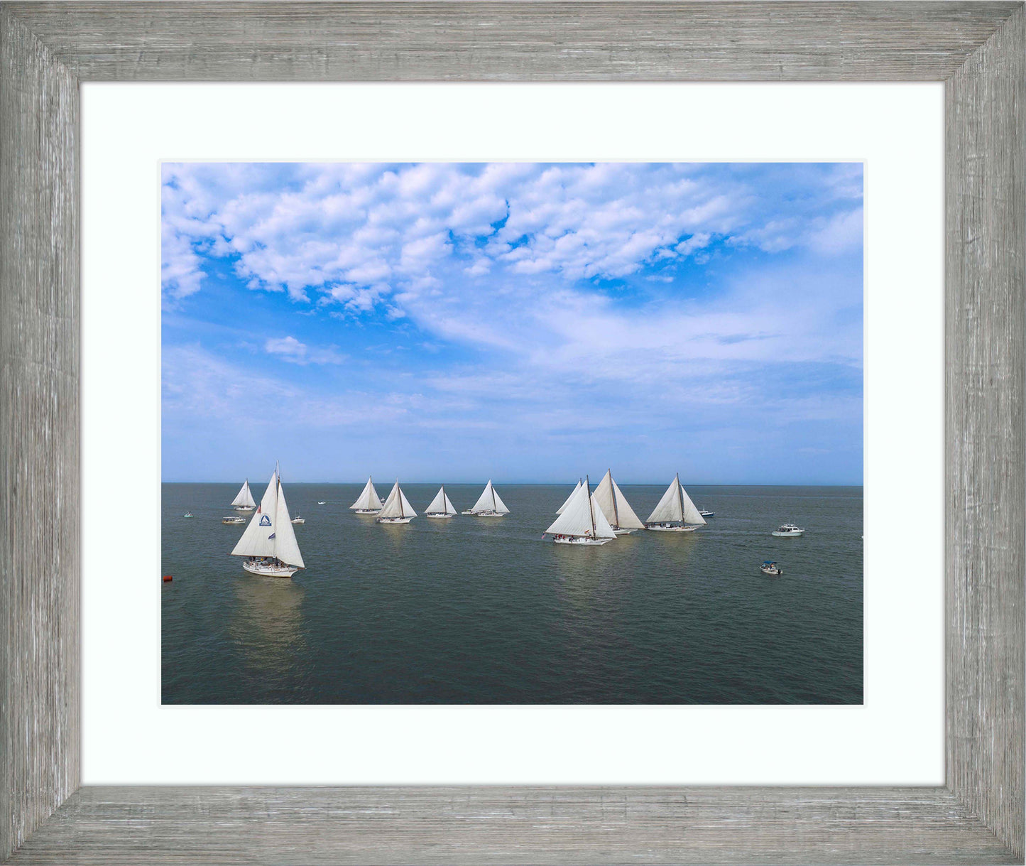 2023 Deal Island Skipjack Races - And It Begins -- Digital Print