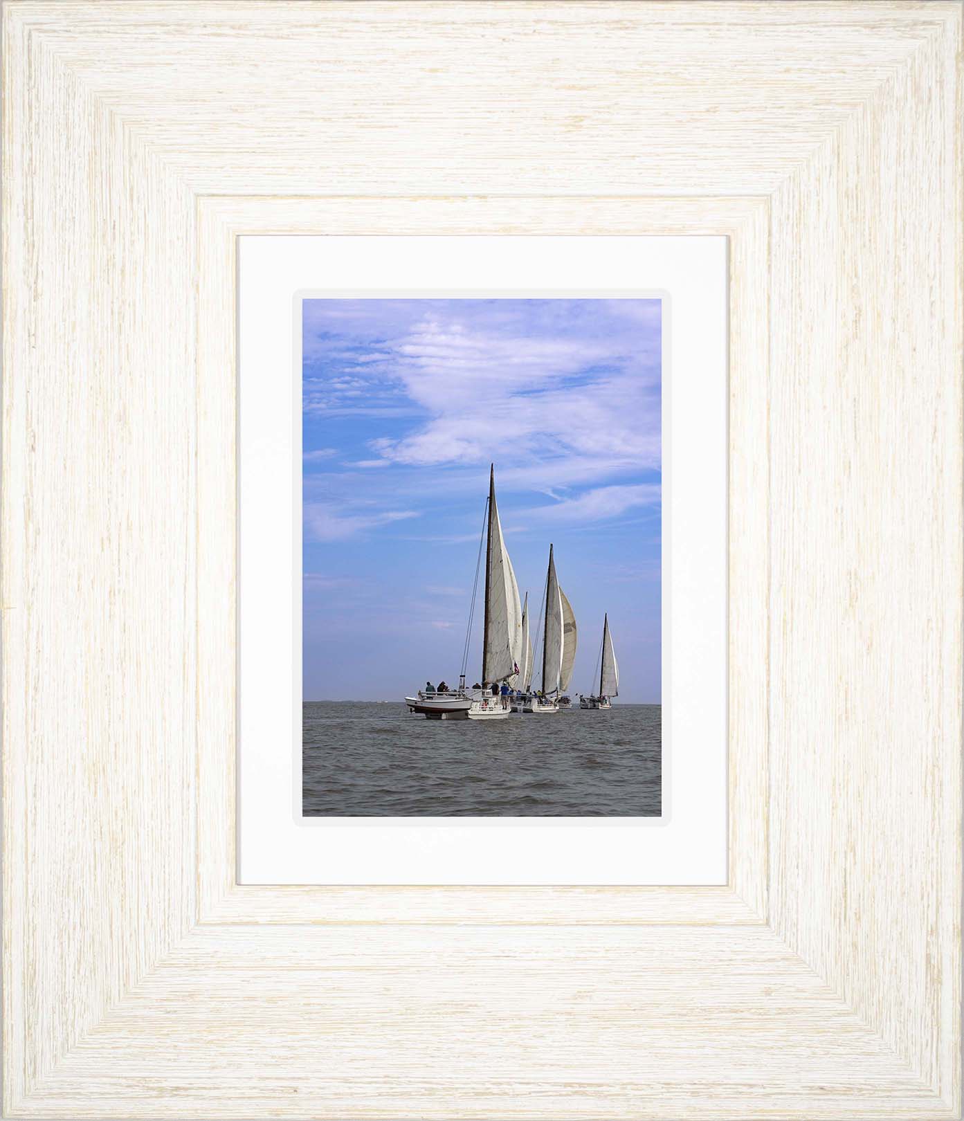 2023 Deal Island Skipjack Races - Committee Boat Run -- Digital Print
