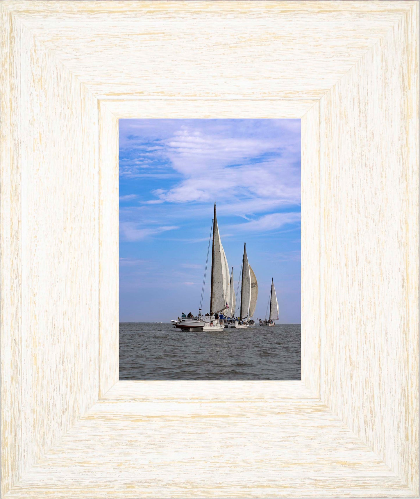 2023 Deal Island Skipjack Races - Committee Boat Run -- Digital Print