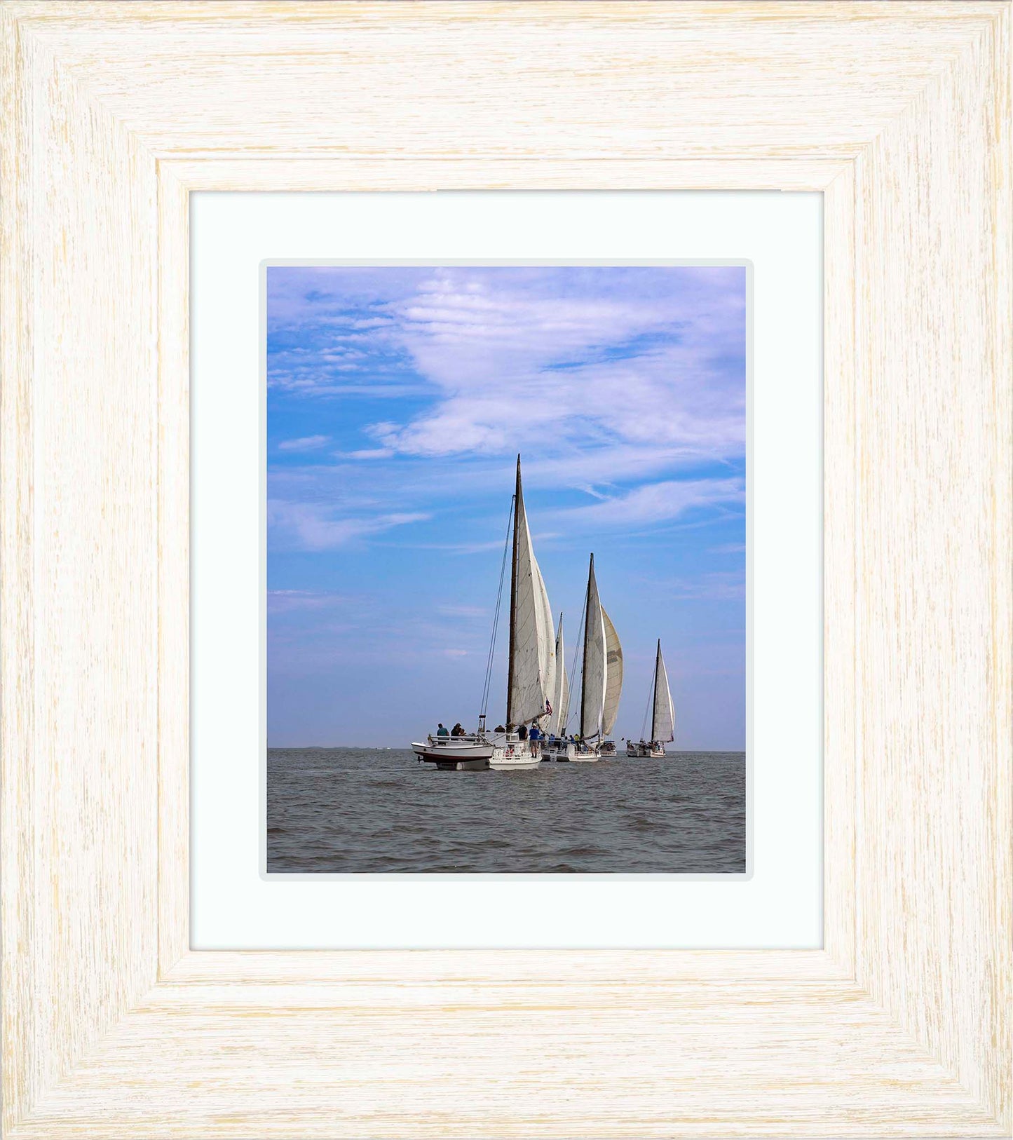 2023 Deal Island Skipjack Races - Committee Boat Run -- Digital Print