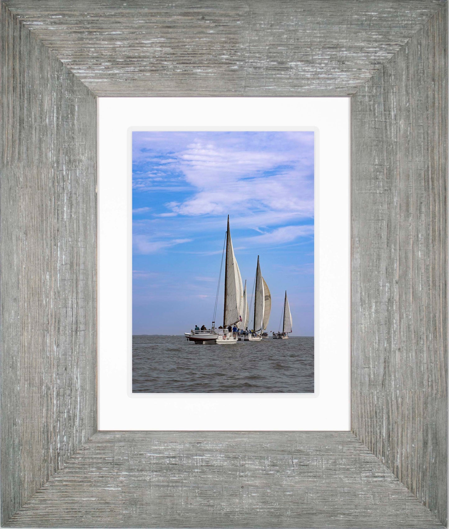 2023 Deal Island Skipjack Races - Committee Boat Run -- Digital Print