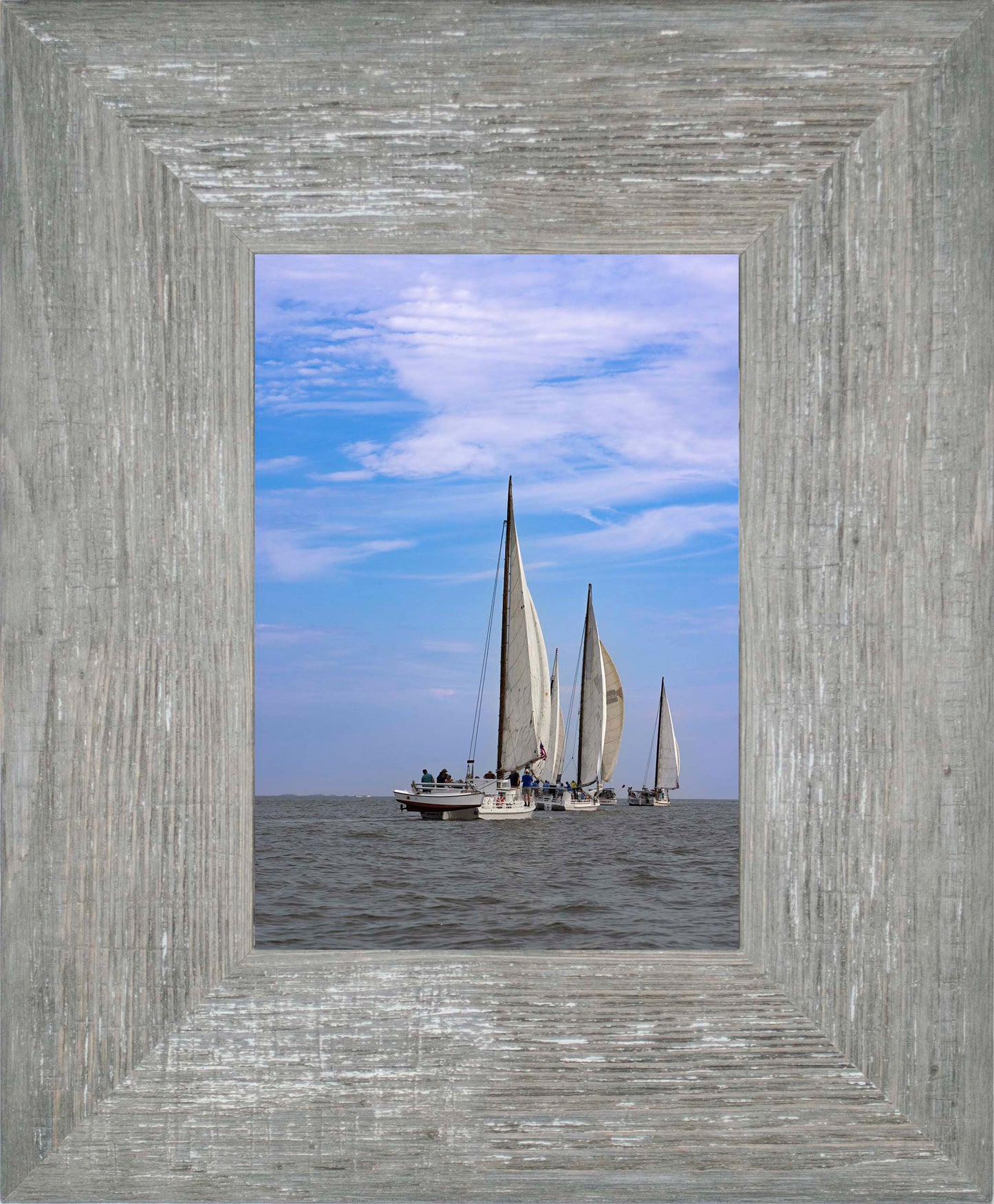 2023 Deal Island Skipjack Races - Committee Boat Run -- Digital Print