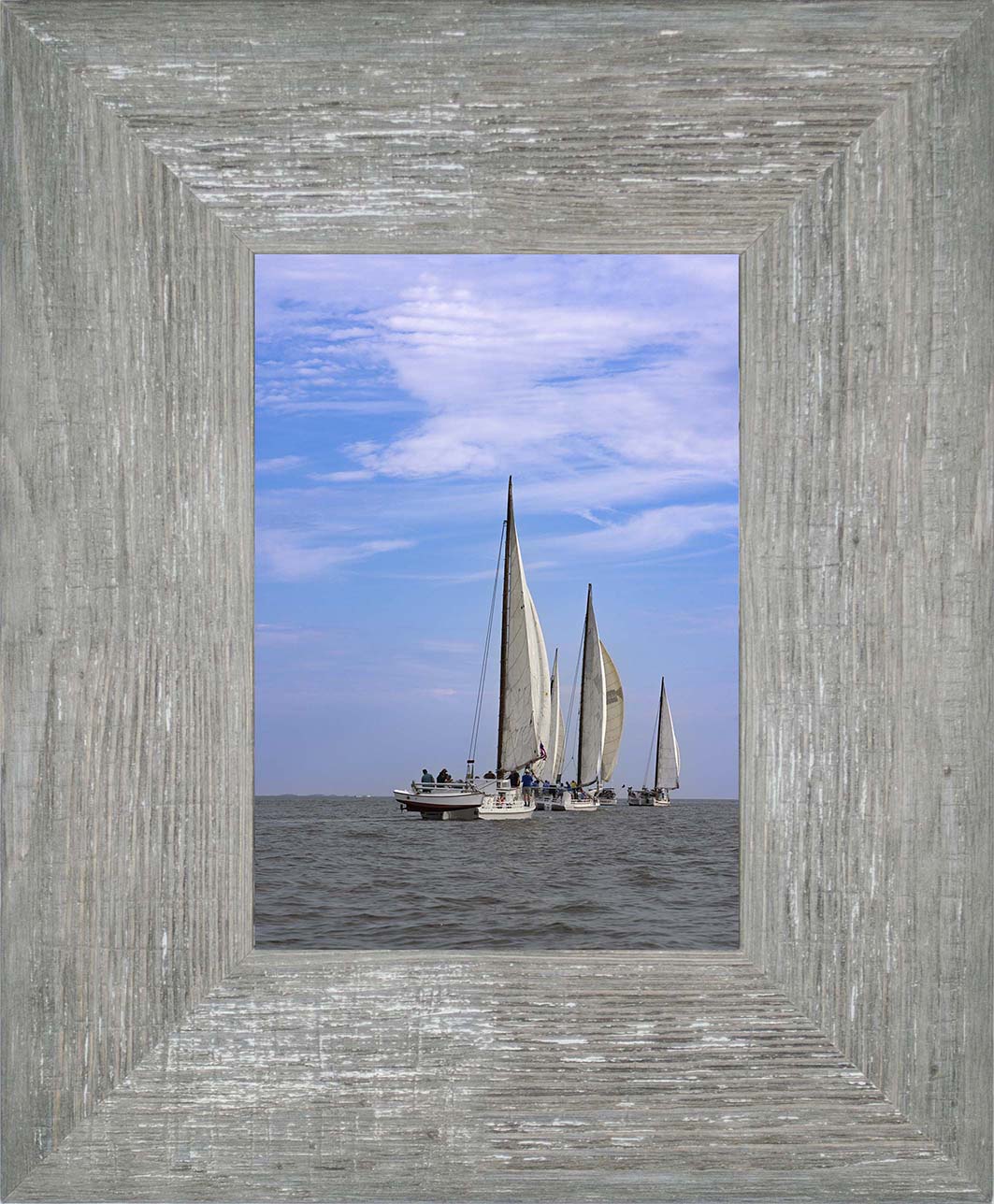 2023 Deal Island Skipjack Races - Committee Boat Run -- Digital Print