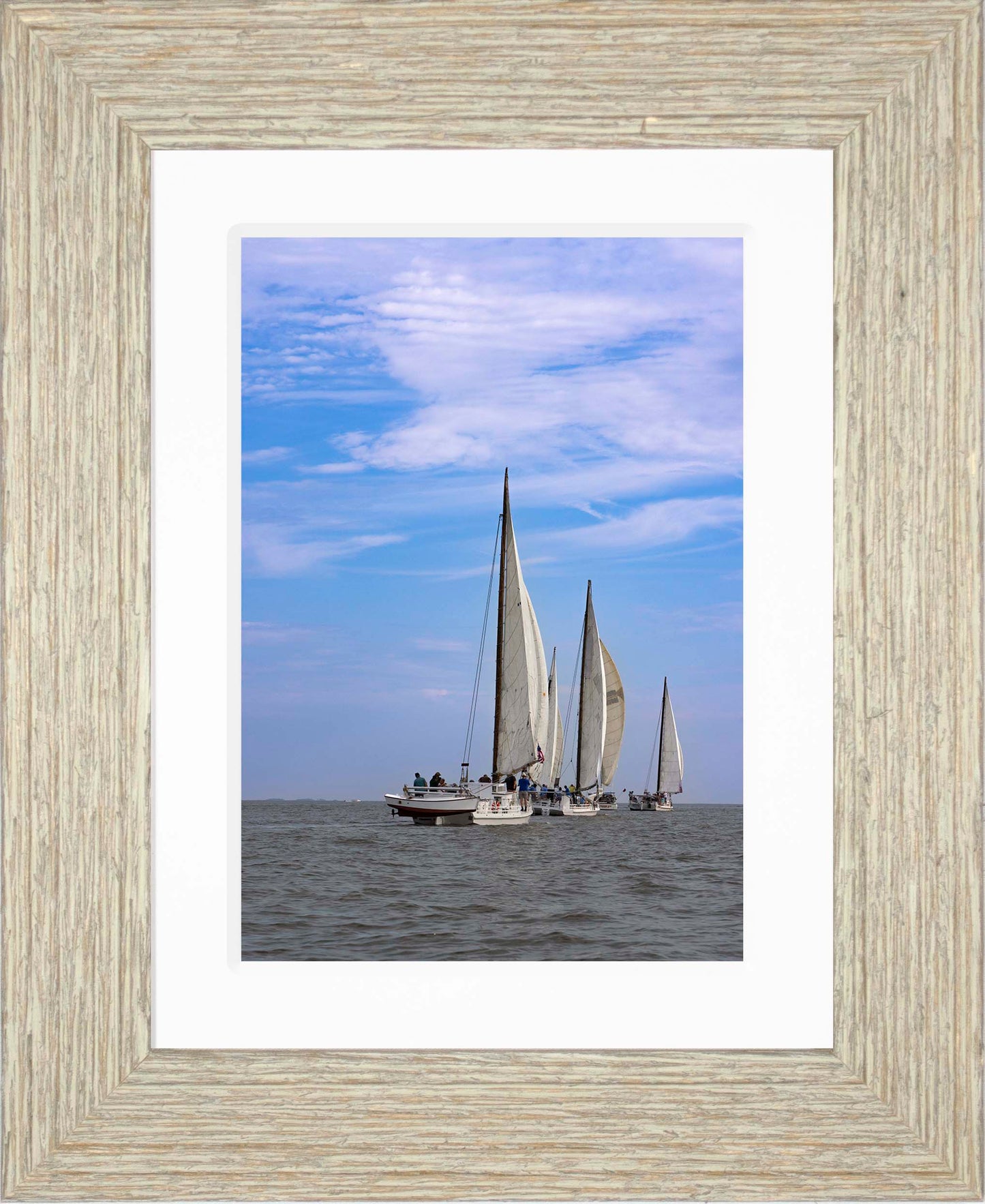 2023 Deal Island Skipjack Races - Committee Boat Run -- Digital Print
