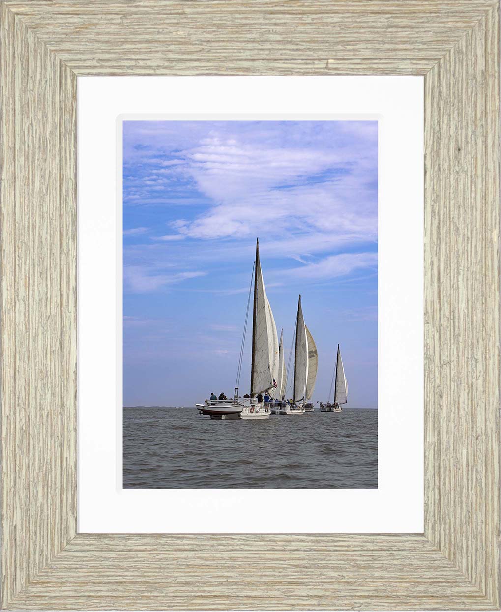 2023 Deal Island Skipjack Races - Committee Boat Run -- Digital Print