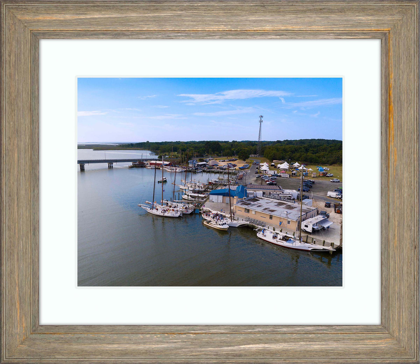 2023 Deal Island Skipjack Races - Preparing to be Blessed -- Digital Print