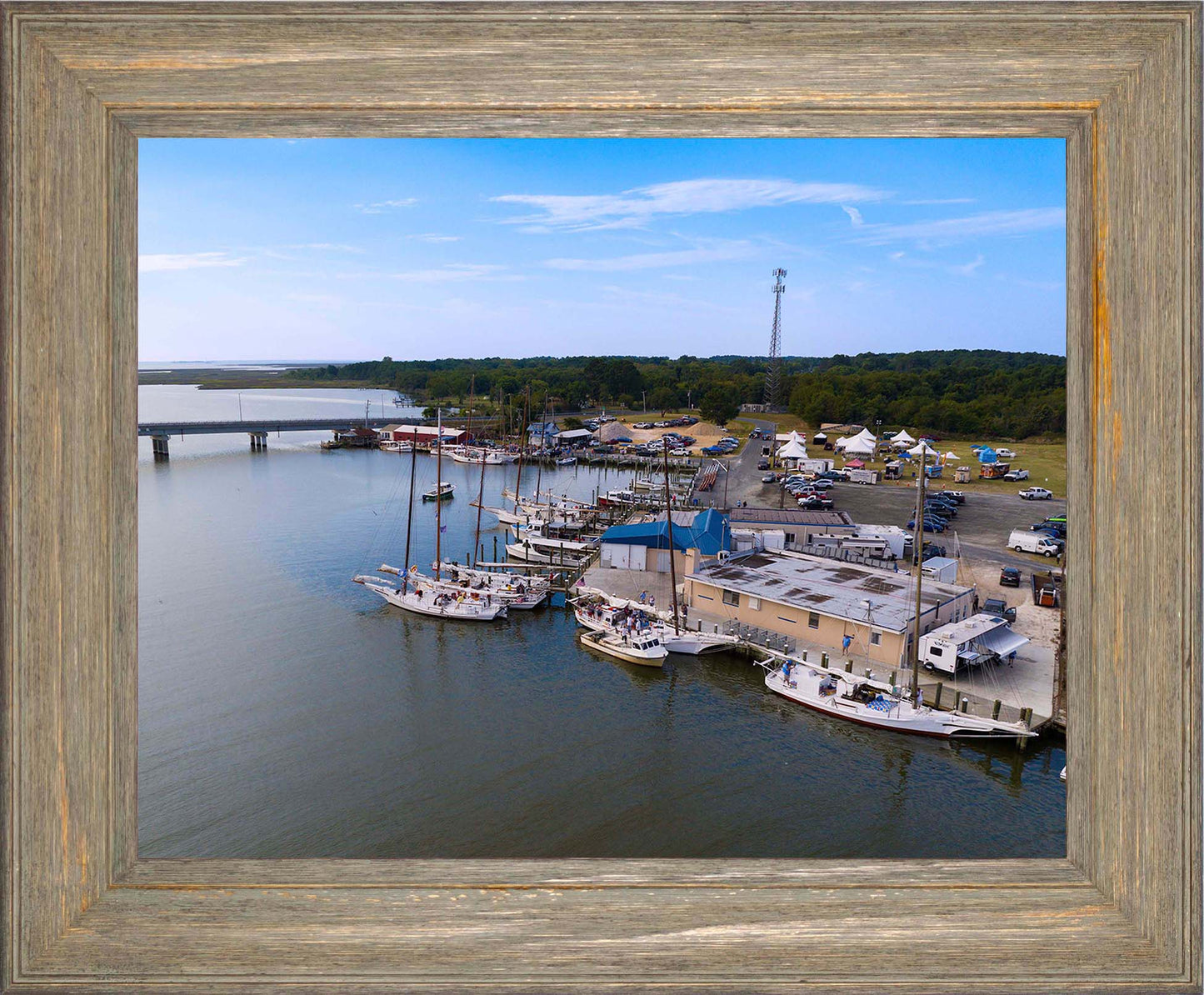2023 Deal Island Skipjack Races - Preparing to be Blessed -- Digital Print
