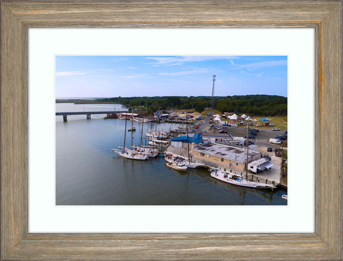 2023 Deal Island Skipjack Races - Preparing to be Blessed -- Digital Print