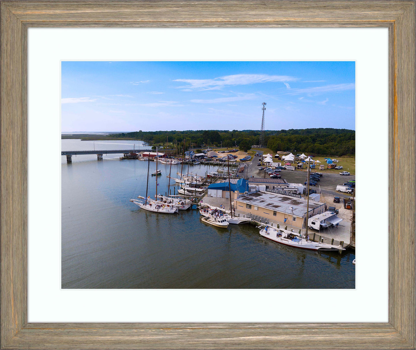2023 Deal Island Skipjack Races - Preparing to be Blessed -- Digital Print