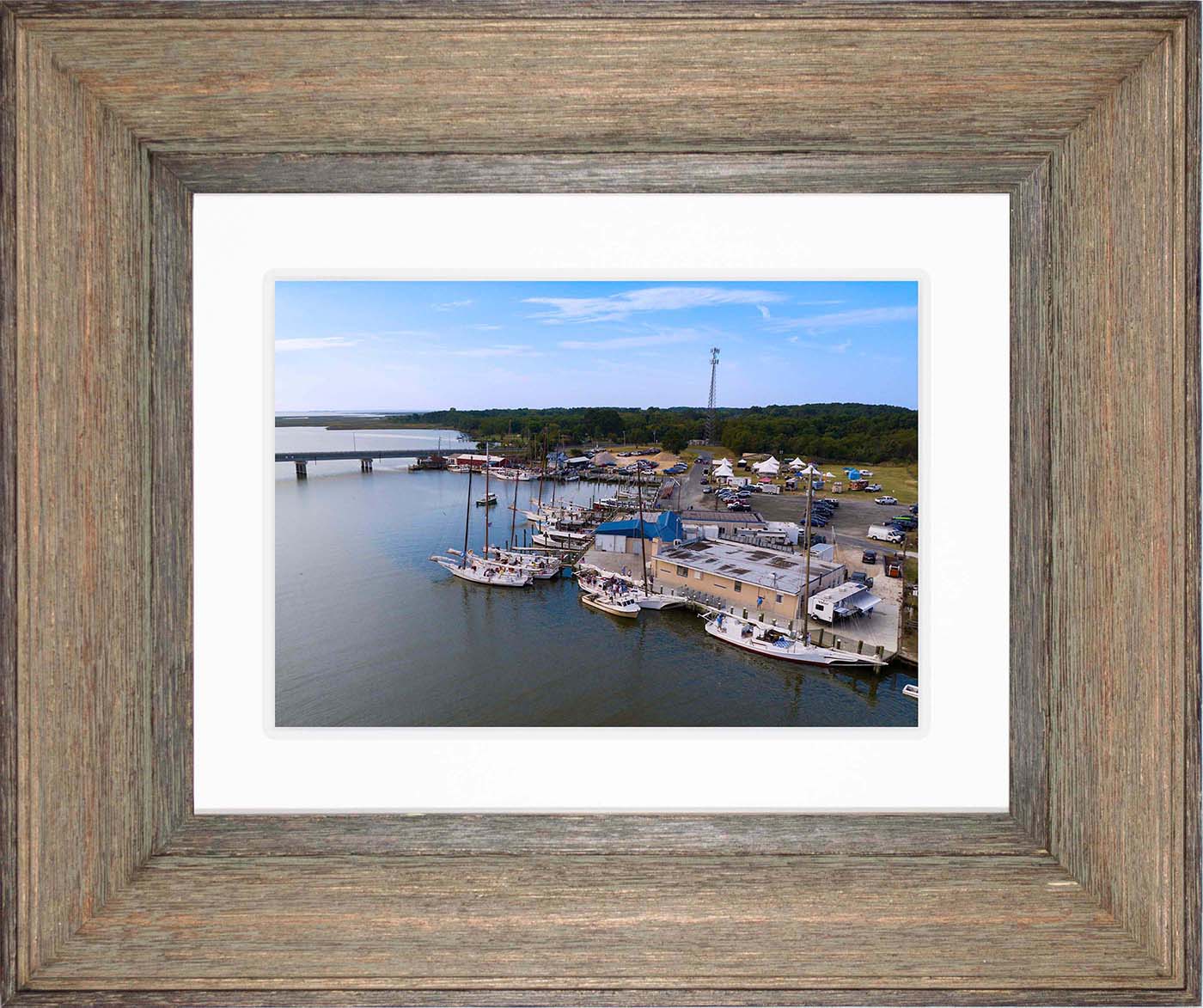 2023 Deal Island Skipjack Races - Preparing to be Blessed -- Digital Print