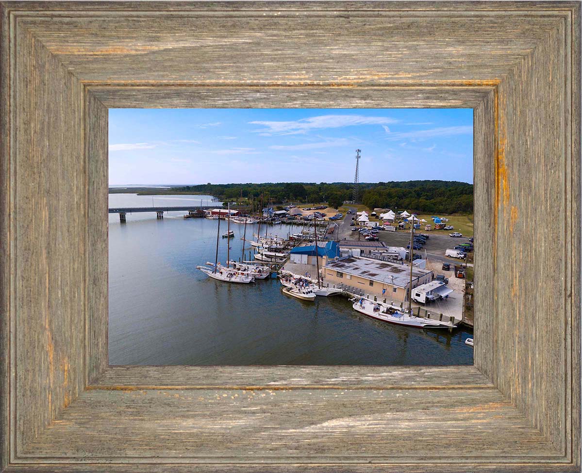 2023 Deal Island Skipjack Races - Preparing to be Blessed -- Digital Print