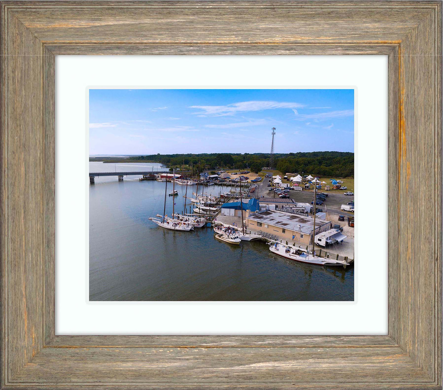 2023 Deal Island Skipjack Races - Preparing to be Blessed -- Digital Print